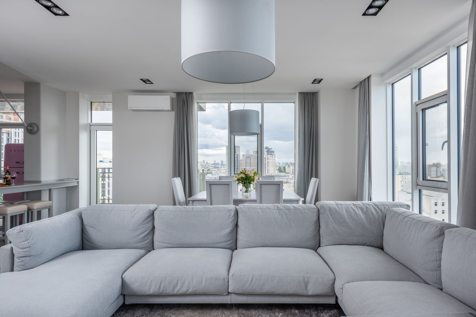 Living room at 85 Jay Street