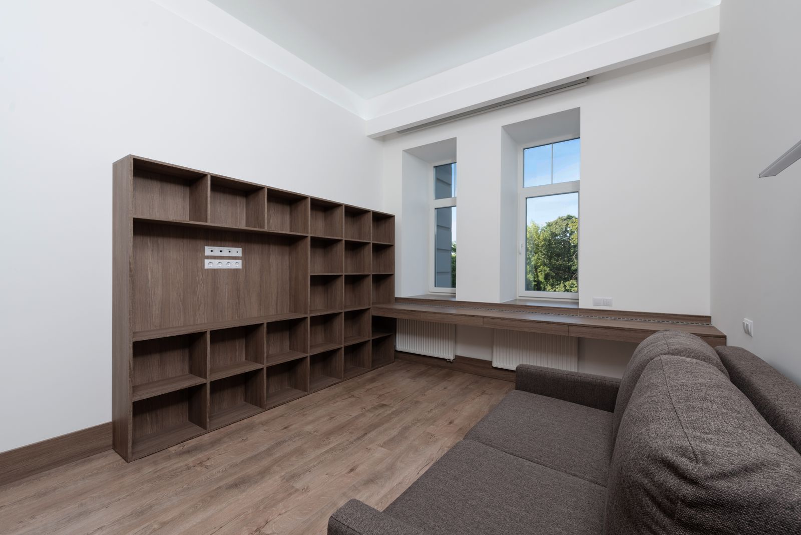 Living room at 760 Manhattan Avenue